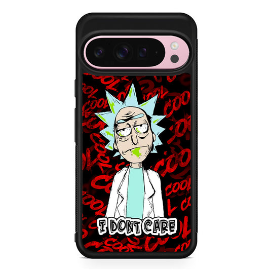 Dr Rick I Don't Care Google Pixel 9 Pro XL Case | Protective Cover