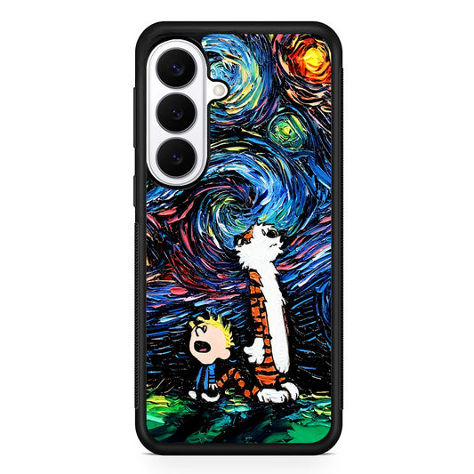 Calvin and Hobbes Starry Night Samsung Galaxy S26 Plus Case | Slim Protective Cover for Samsung Galaxy S26 Plus