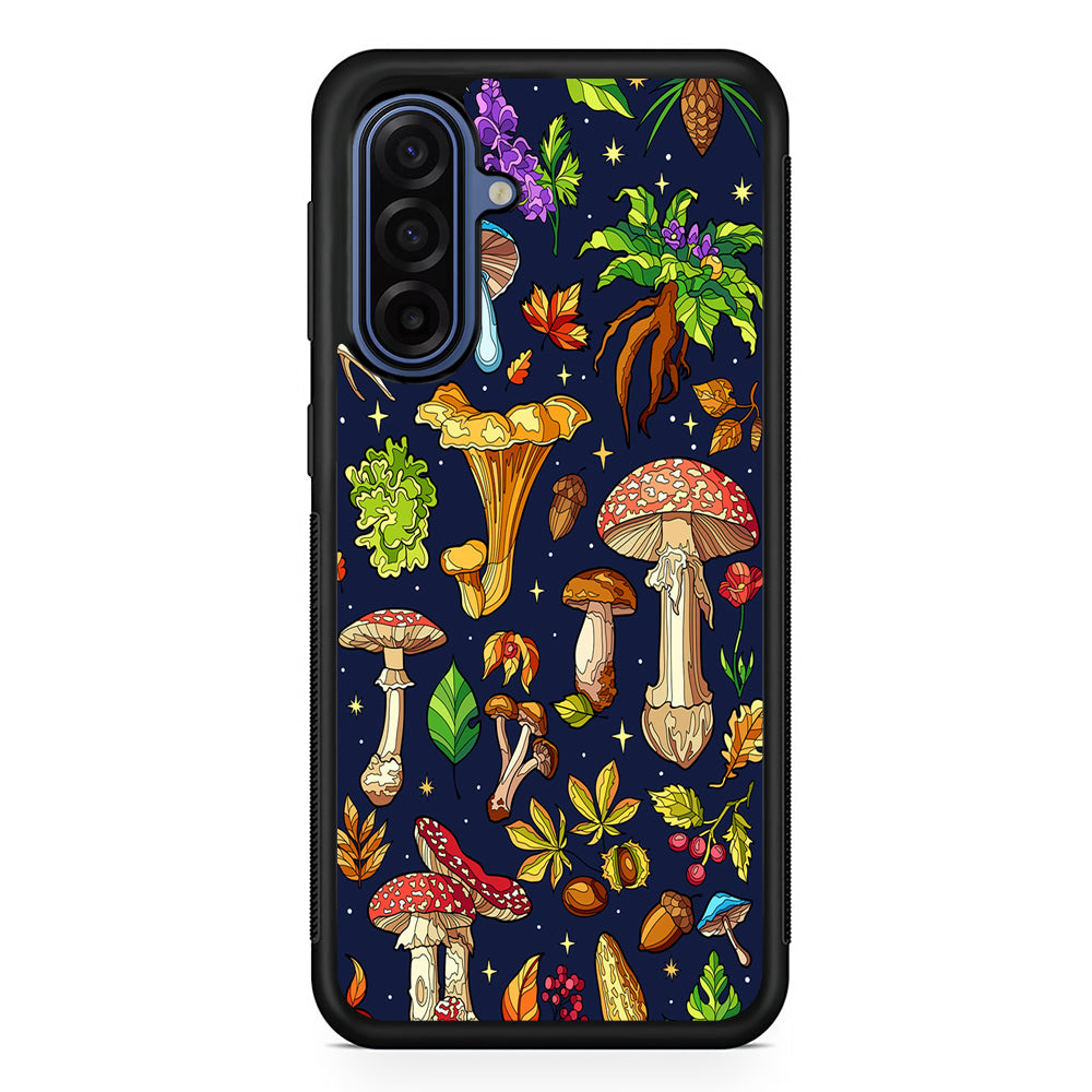 Various Mushrooms Autumn Samsung Galaxy A17 Case | Slim Protective Phone Cover