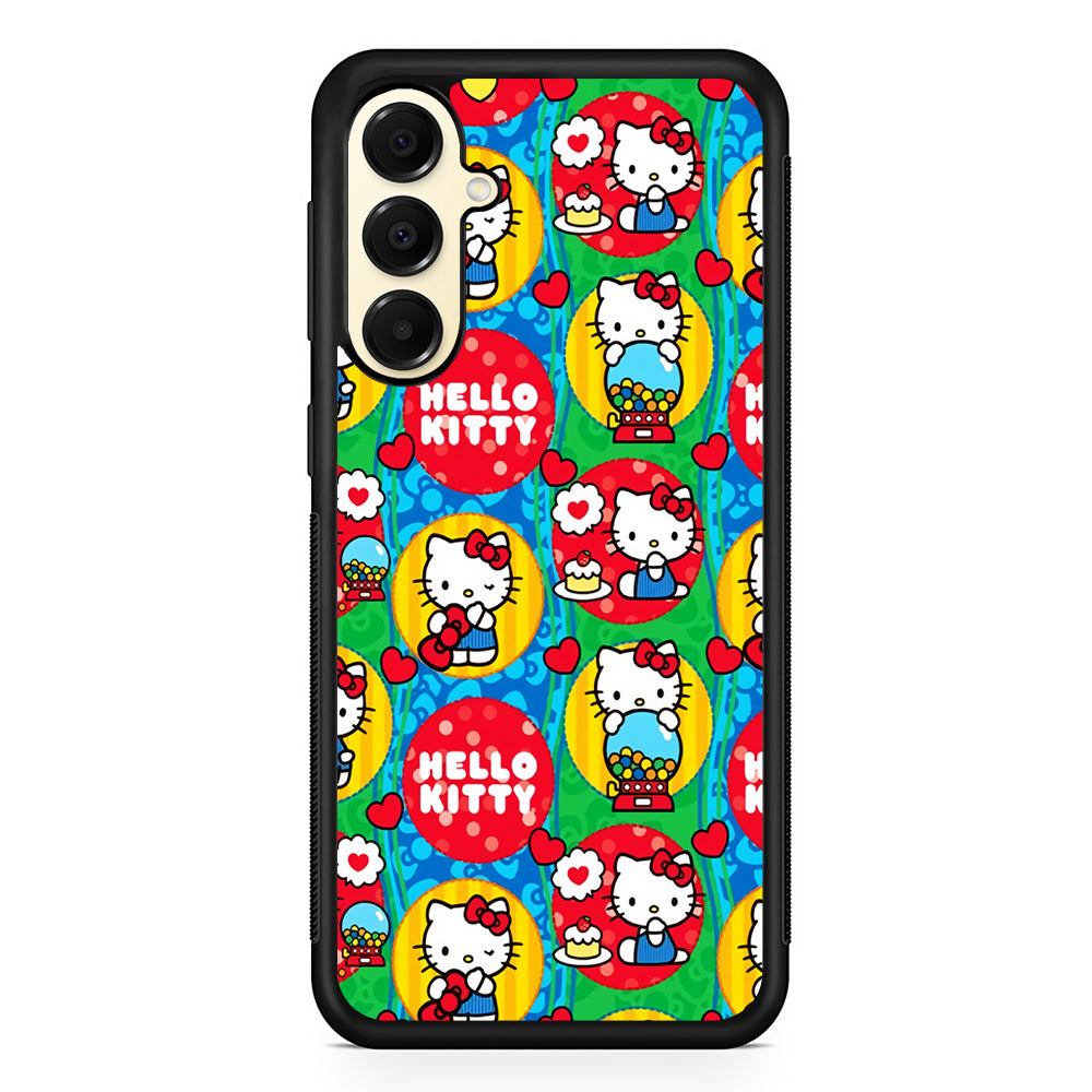 Hello Kitty Art of Momment Samsung Galaxy A16 Case | Slim Rubber Samsung Galaxy A16 Case