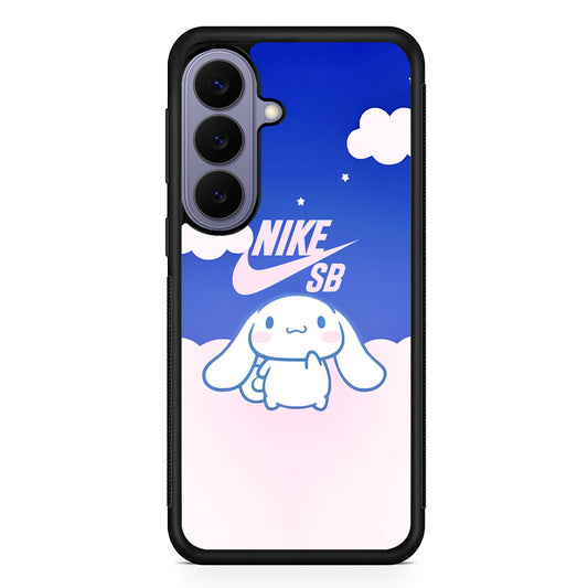 Nike Cinnamoroll Staring At Logos Samsung Galaxy S26 Case | Lightweight Samsung Galaxy S26 Phone Case