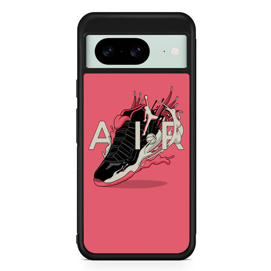 Air Jordan Paint Of Shoes Art Google Pixel 8 Case | Durable Protective Cover for Google Pixel 8