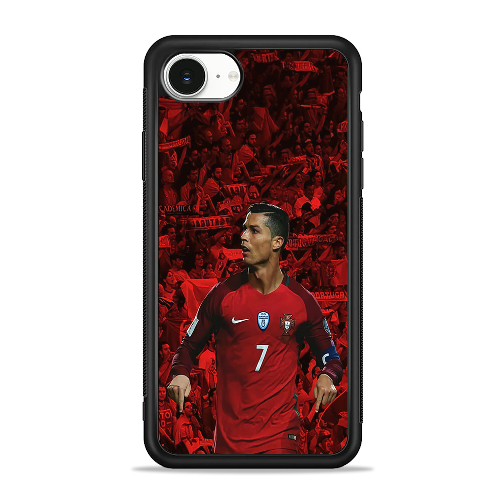 Cristiano Ronaldo Portugal iPhone 16e Case | Protective Phone Cover