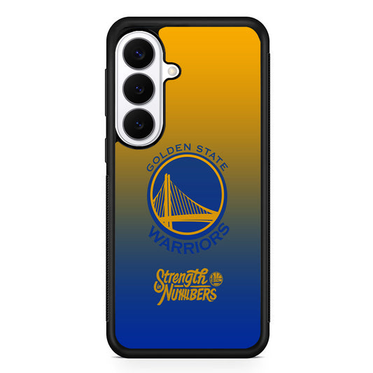 NBA Golden State Warriors Gradient Samsung Galaxy S26 Plus Case | Slim Protective Cover for Samsung Galaxy S26 Plus