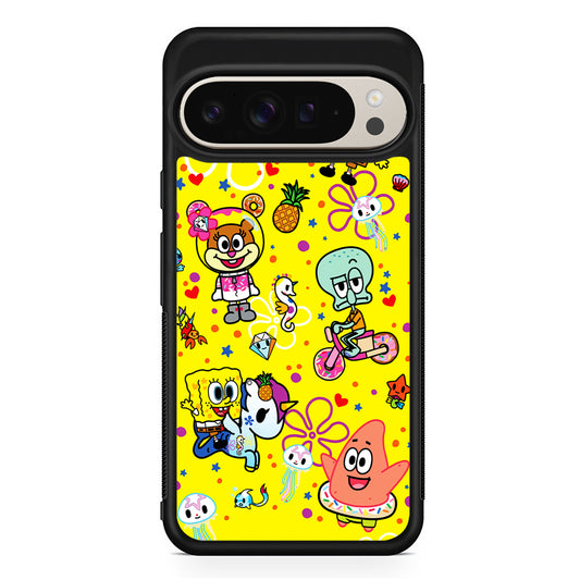 Tokidoki x SpongeBob Squarepants Google Pixel 9 Pro Case | Slim Protective Cover