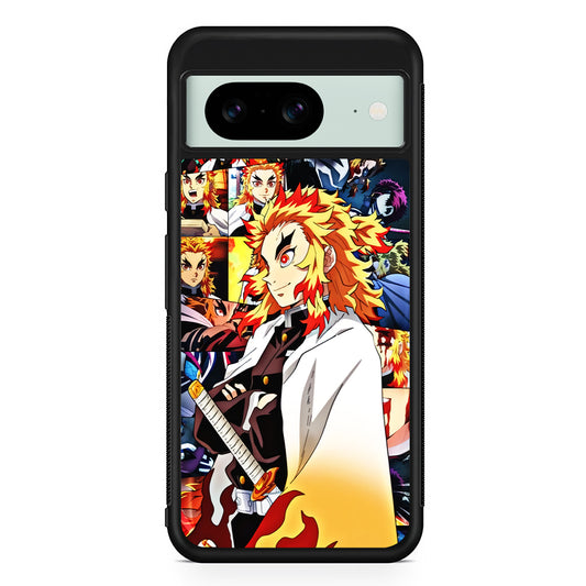 Rengoku Kyojuro Part of Momment Google Pixel 8 Case | Durable Protective Cover for Google Pixel 8