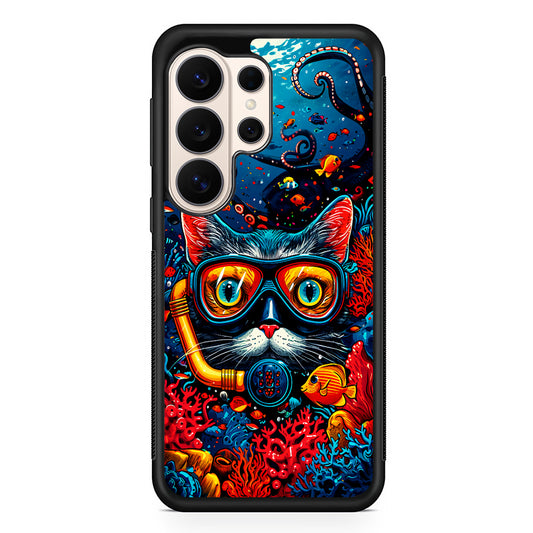 Kitty Cat Under The Sea Samsung Galaxy S26 Ultra Case | Slim Protective Case for Samsung Galaxy S26 Ultra