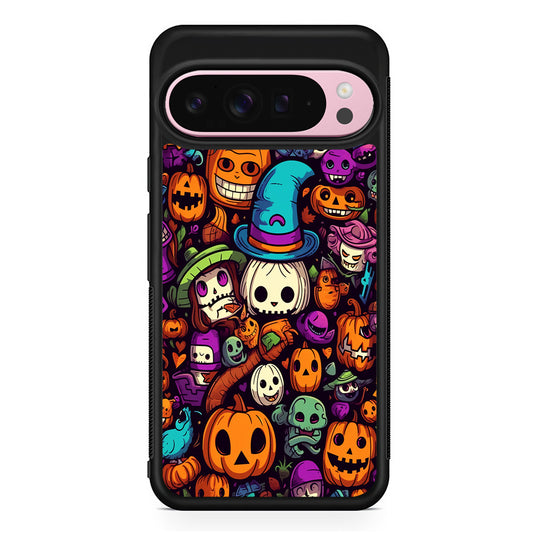 Horror Halloween Themed Google Pixel 9 Pro XL Case | Protective Cover