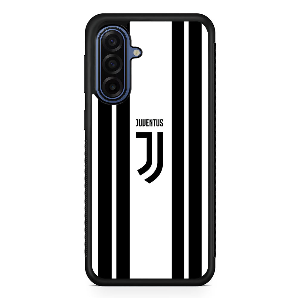 Juventus Black Stripe Samsung Galaxy A17 Case | Slim Protective Phone Cover