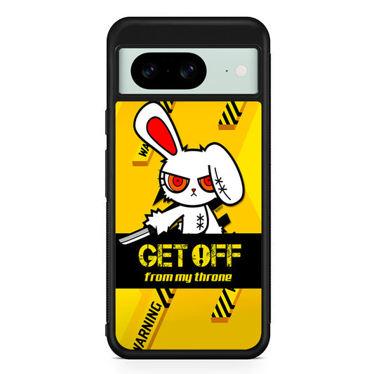 Angry Bunny Throne Google Pixel 8 Case | Durable Protective Cover for Google Pixel 8