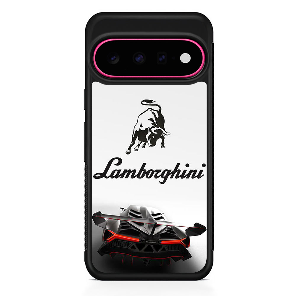 Lamborghini White Logo Car Google Pixel 11 Case - Stylish Protective Phone Case