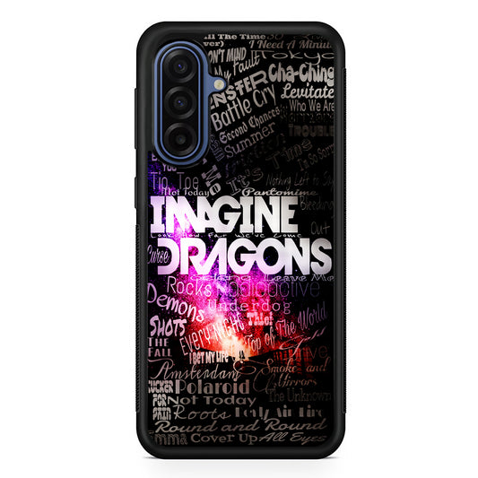 Imagine Dragons Lettering Art Samsung Galaxy A17 Case | Slim Protective Phone Cover