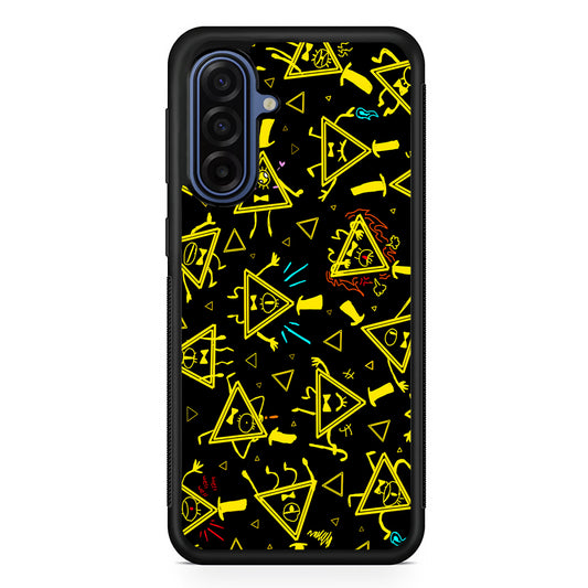 Bill Cipher Gravity Falls Doodle Samsung Galaxy A17 Case | Slim Protective Phone Cover