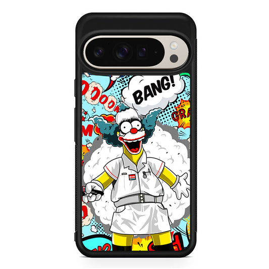 Homer Simpson Joker Bang Google Pixel 9 Pro Case | Slim Protective Cover