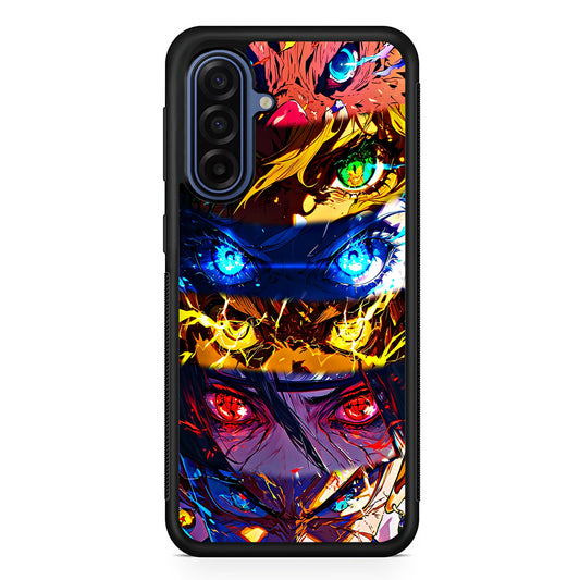 Various Kinds of Anime Eyes Samsung Galaxy A17 Case | Slim Protective Phone Cover
