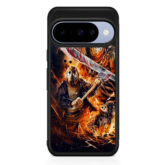 Friday the 13th Terror Google Pixel 10 Case | Google Pixel 10 Rubber Protective Case