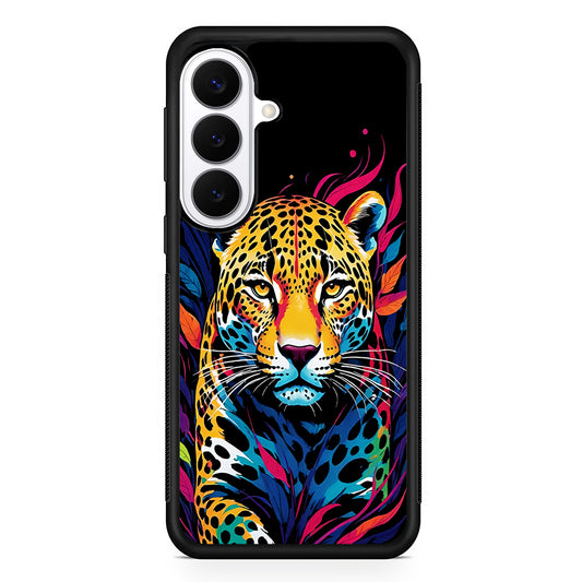 A Colorful Leopard on The Hunt Samsung Galaxy S26 Plus Case | Slim Protective Cover for Samsung Galaxy S26 Plus