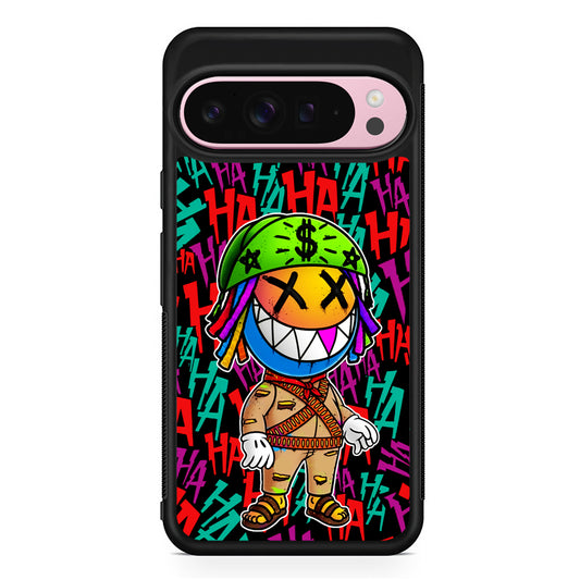 Always Happy Smiling Mask Google Pixel 9 Pro XL Case | Protective Cover