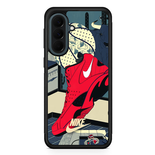 Nike Resound on The Room Samsung Galaxy A37 Case | Samsung Galaxy A37 Rubber Phone Case