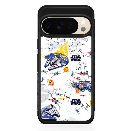 Star Wars Aircraft on Galaxy Google Pixel 10 Pro XL Case | Slim Google Pixel 10 Pro XL Protective Case