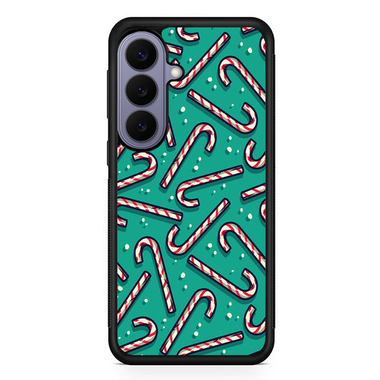 Candy Cane Lollipop Samsung Galaxy S26 Case | Durable Rubber Case for Samsung Galaxy S26