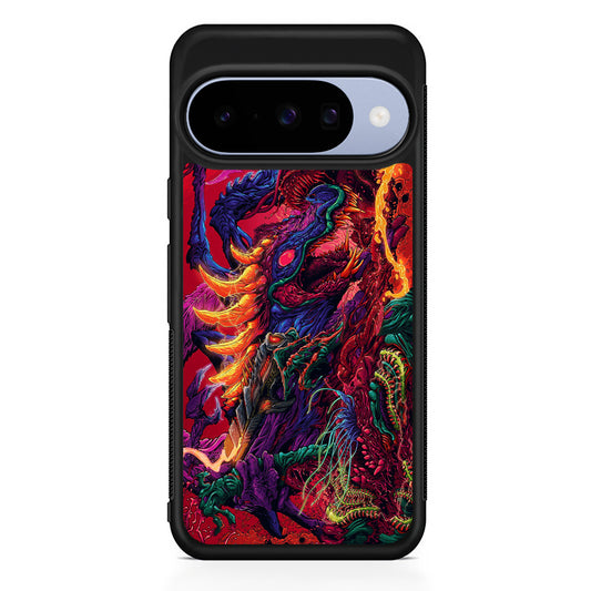 CS GO Hyper Beast Art Google Pixel 10 Case | Google Pixel 10 Rubber Protective Case
