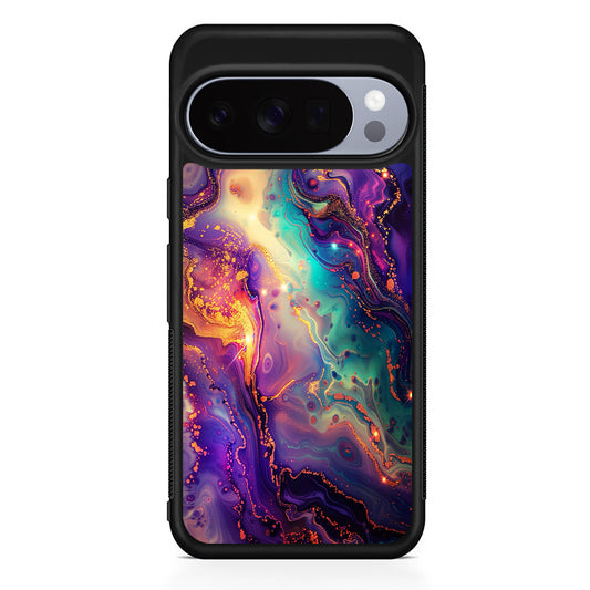 Sparkling Marble Abstract Google Pixel 10 Pro Case | Slim Google Pixel 10 Pro Rubber Case