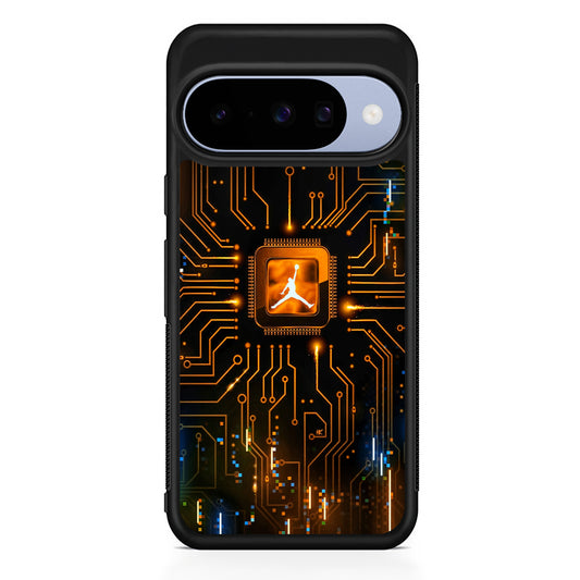 Air Jordan Golden Chip Google Pixel 10 Case | Google Pixel 10 Rubber Protective Case