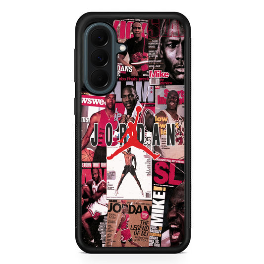 Air Jordan Magazine Collection Samsung Galaxy A37 Case | Custom Samsung Galaxy A37 Protective Cover