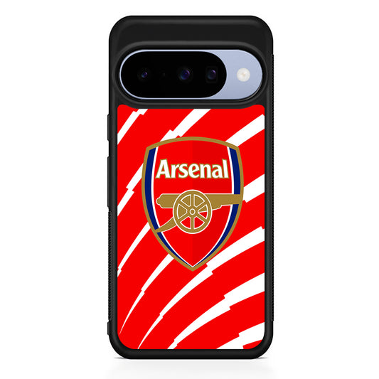 Arsenal FC Gunners Logo Google Pixel 10 Case | Google Pixel 10 Rubber Protective Case