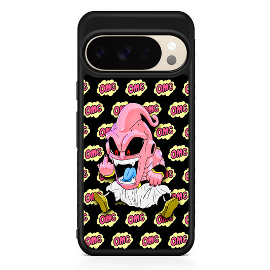 Kid Buu OMG Word Patern Google Pixel 10 Pro XL Case | Slim Google Pixel 10 Pro XL Protective Case