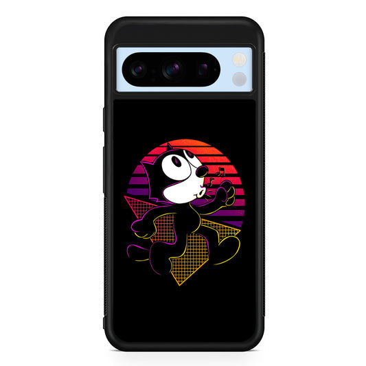 Felix The Cat Whistling Google Pixel 8 Pro Case | Slim Rubber Case for Google Pixel 8 Pro
