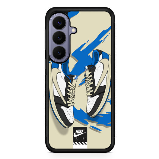 Nike Blue Whirlwind Samsung Galaxy S26 Case | Lightweight Samsung Galaxy S26 Phone Case