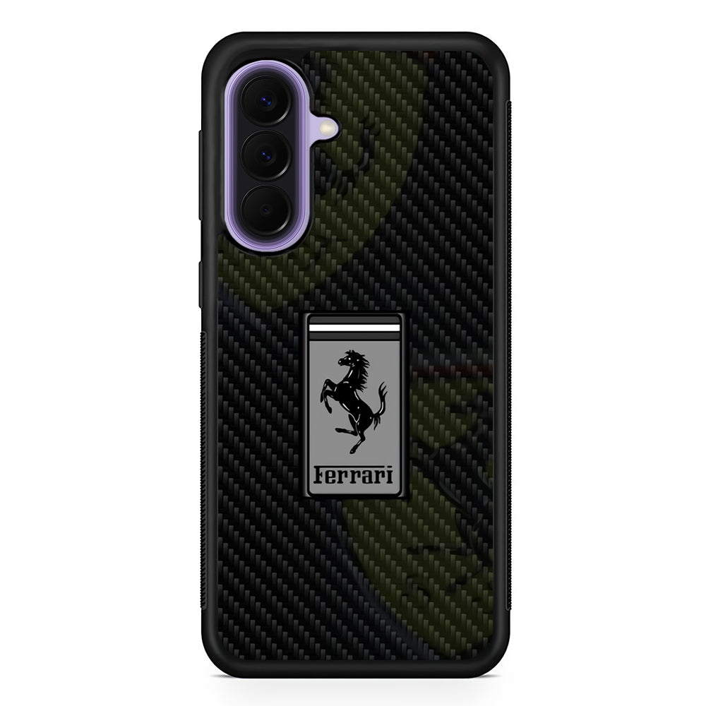 Ferrari Silvery Touch Samsung Galaxy A57 Case | Slim Samsung Galaxy A57 Rubber Case