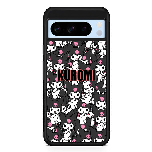 Kuromi Doodle Google Pixel 8 Pro Case | Slim Rubber Case for Google Pixel 8 Pro