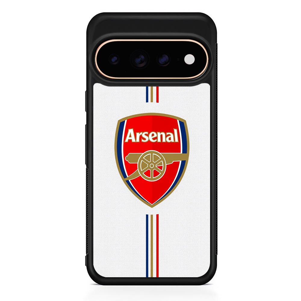 Arsenal Emblem Stripe Line Google Pixel 11 Pro Case - Stylish Protective Phone Case