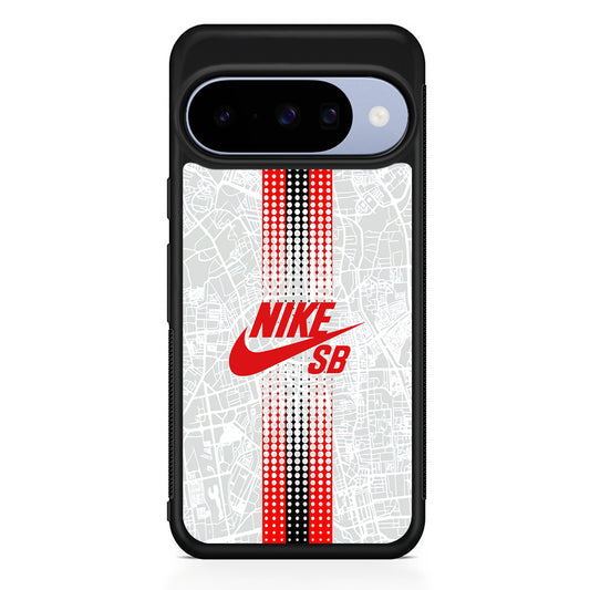 Nike SB in Town Map Google Pixel 10 Case | Google Pixel 10 Rubber Protective Case