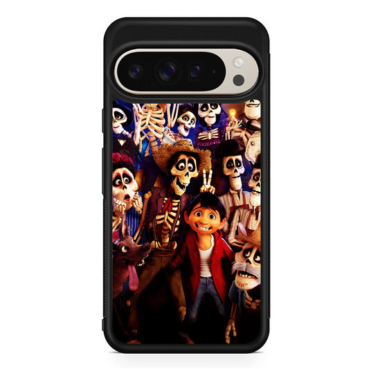 Coco Poster Family Google Pixel 9 Pro Case | Slim Protective Cover