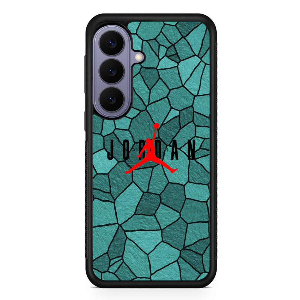 Air Jordan Rock Patern Samsung Galaxy S26 Case | Slim Protective Rubber Case for Samsung S26
