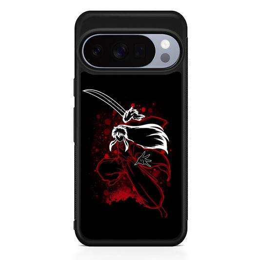Inuyasha Silhouette Google Pixel 10 Pro Case | Slim Google Pixel 10 Pro Rubber Case