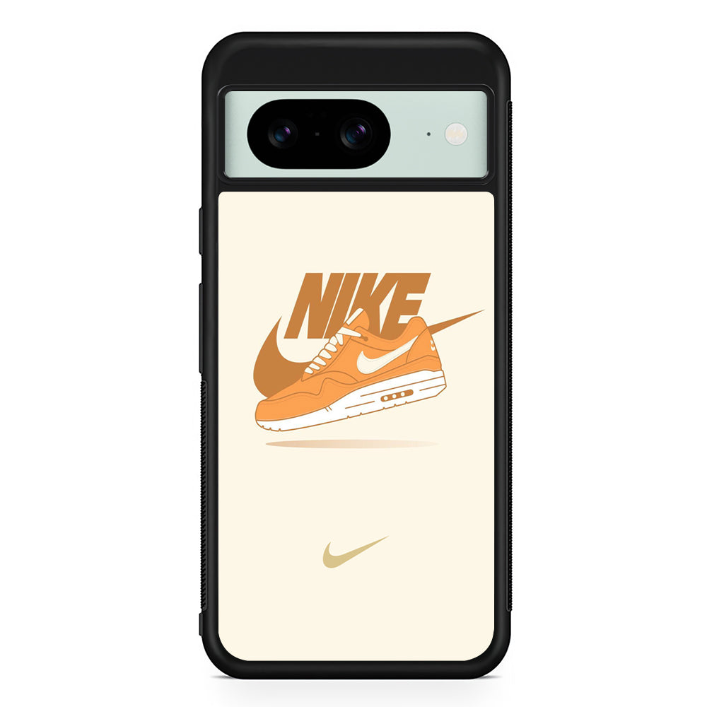 Nike Air Max Cream Shoes Google Pixel 8 Case | Slim Rubber Case for Google Pixel 8