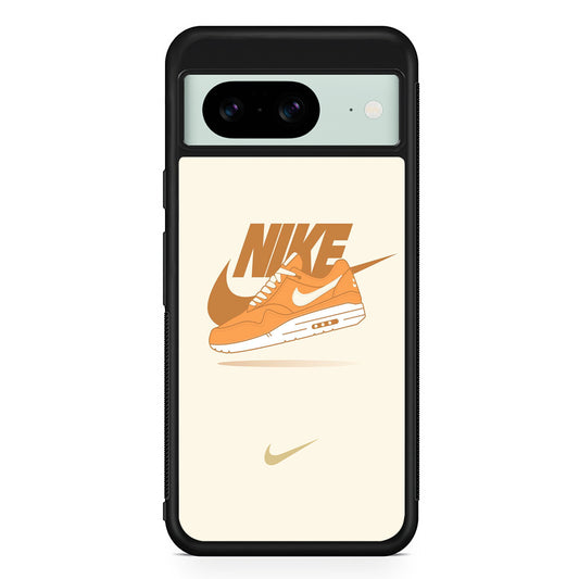 Nike Air Max Cream Shoes Google Pixel 8 Case | Slim Rubber Case for Google Pixel 8