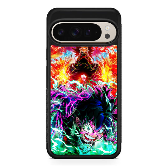 My Hero Academia Izuku and Friends Google Pixel 9 Pro Case | Slim Protective Cover