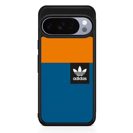 Adidas Logo On Square Google Pixel 10 Pro Case | Slim Google Pixel 10 Pro Rubber Case