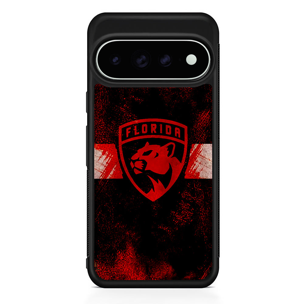 NHL Florida Panthers Abstract Google Pixel 11 Pro XL Case - Custom Design Protective Case