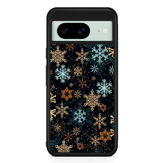Snowflakes Winter Google Pixel 8 Case | Durable Protective Cover for Google Pixel 8