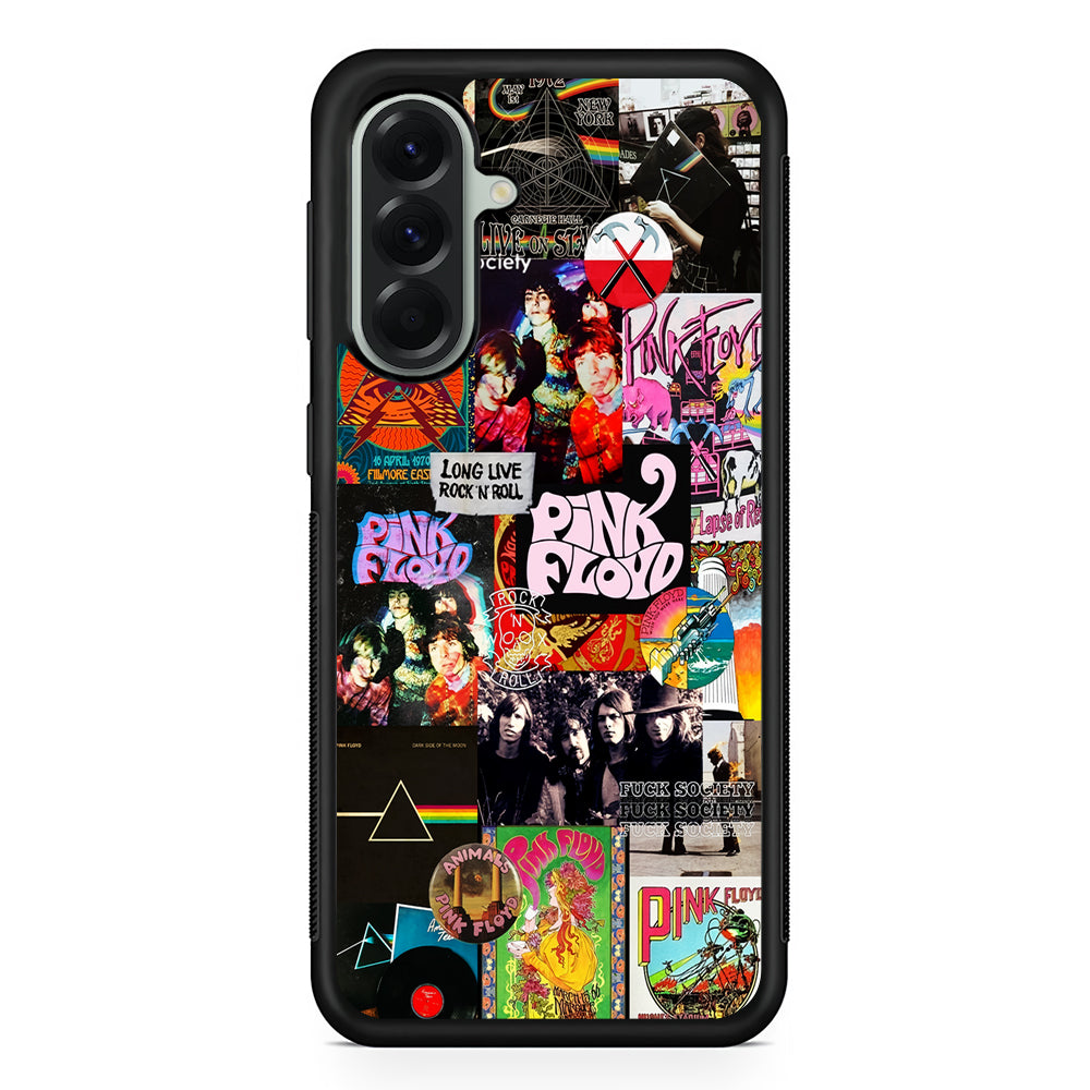Pink Floyd Rock Aesthetic Samsung Galaxy A56 Case | Samsung Galaxy A56 Protective Rubber Case