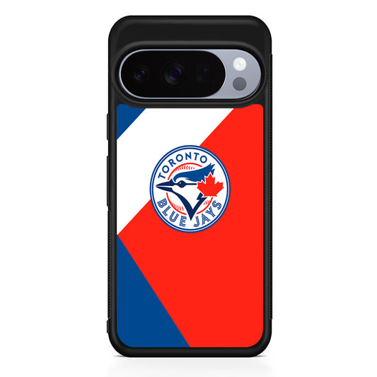MLB Toronto Blue Jays Logo Google Pixel 10 Pro Case | Slim Google Pixel 10 Pro Rubber Case