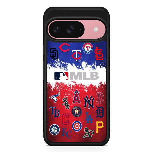 All MLB Teams Collection Google Pixel 9 Case | Google Pixel 9 Protective Rubber Case