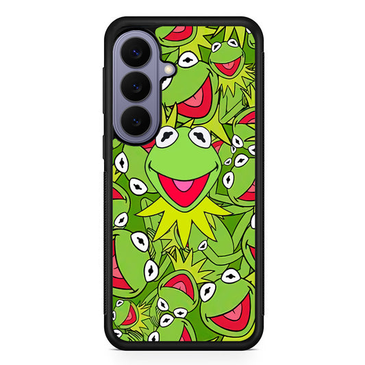 Kermit Frog Smile Feeling Happy Samsung Galaxy S26 Case | Durable Rubber Case for Samsung Galaxy S26